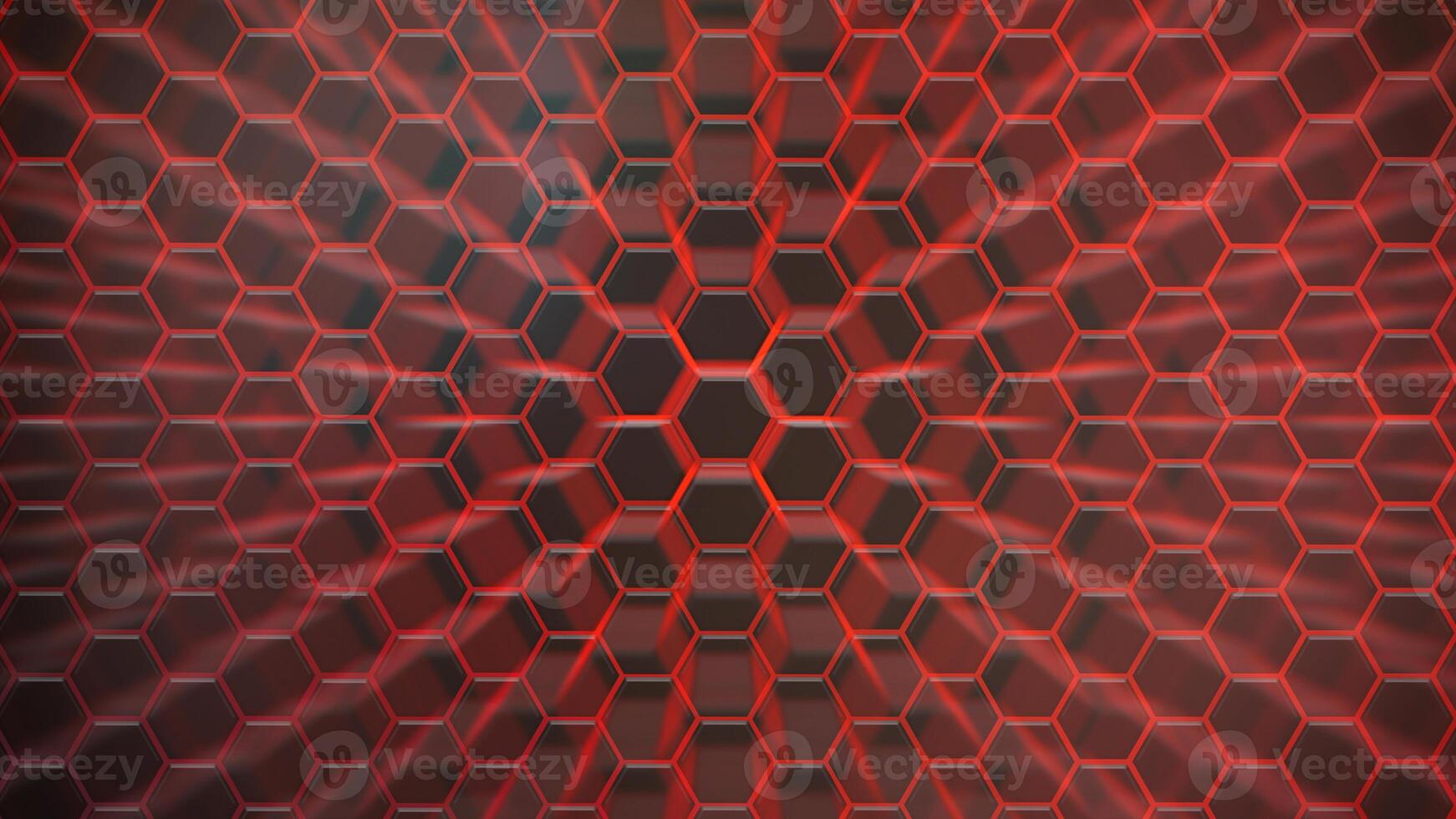 Hexagonal background for design. photo
