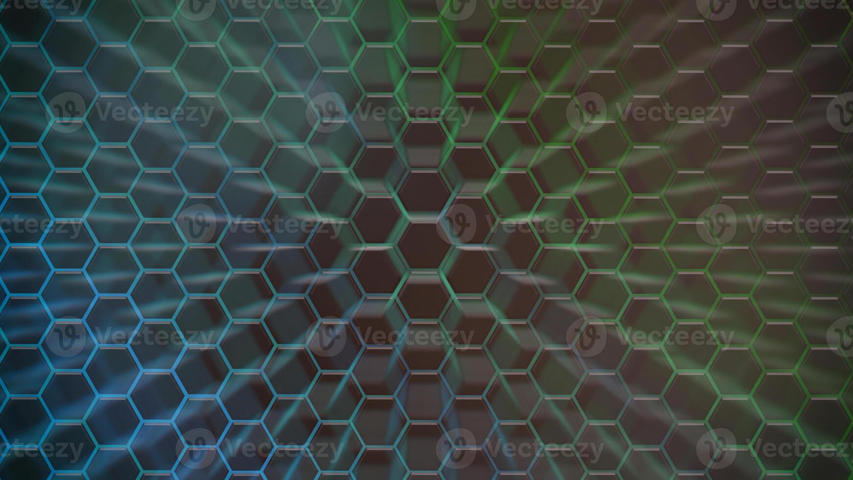 Hexagonal background for design. photo