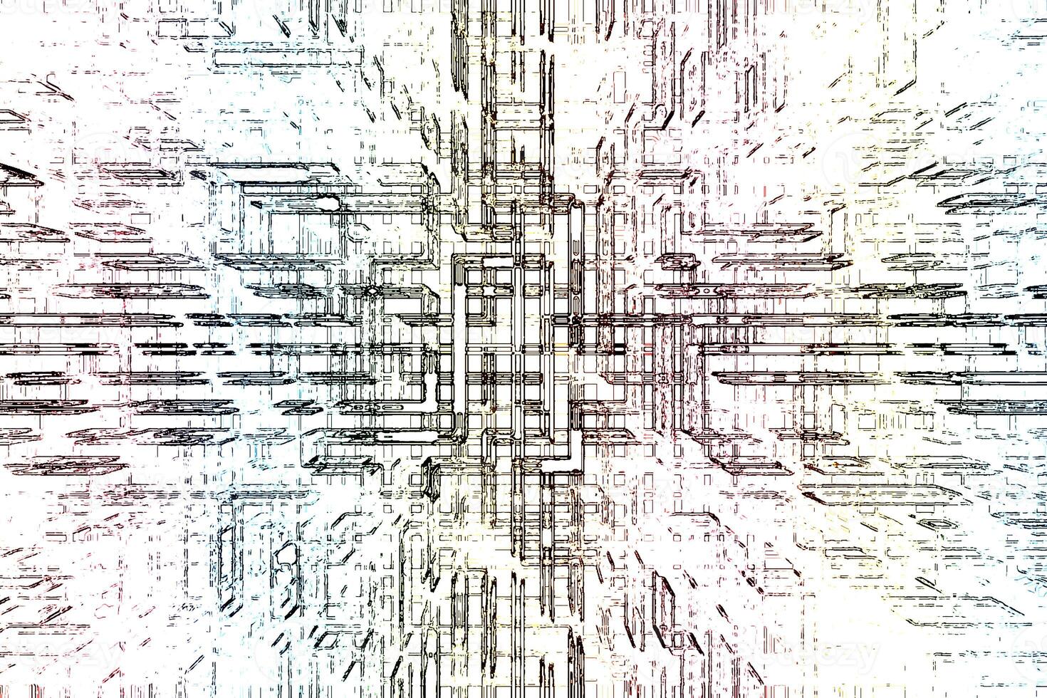 Futuristic abstract background for design. photo