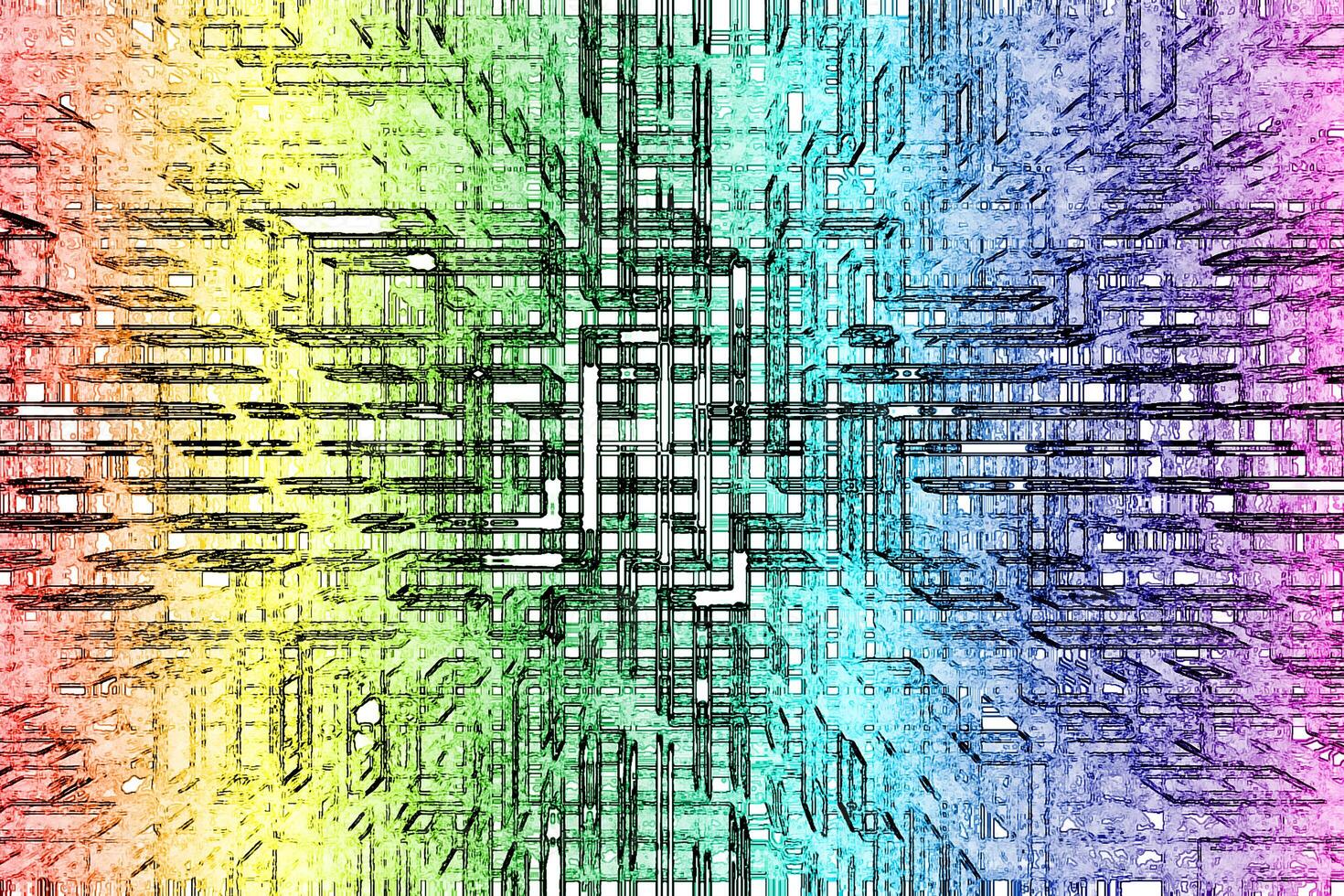 Futuristic abstract background for design. photo