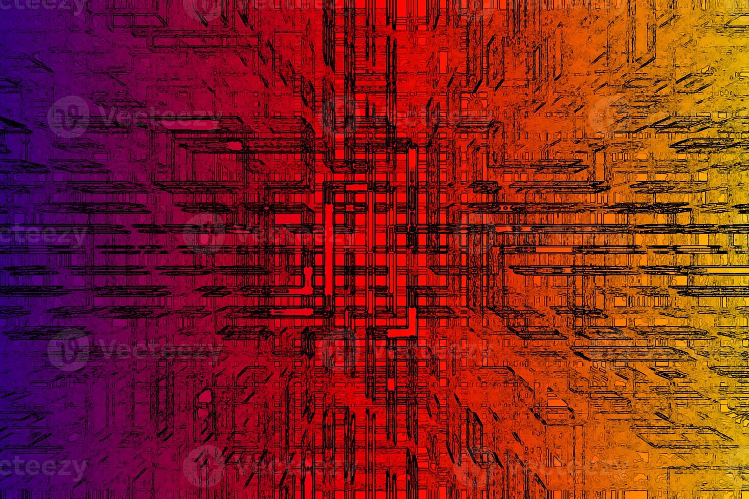 Futuristic abstract background for design. photo