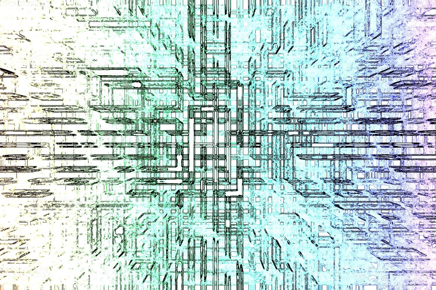 Futuristic abstract background for design. photo