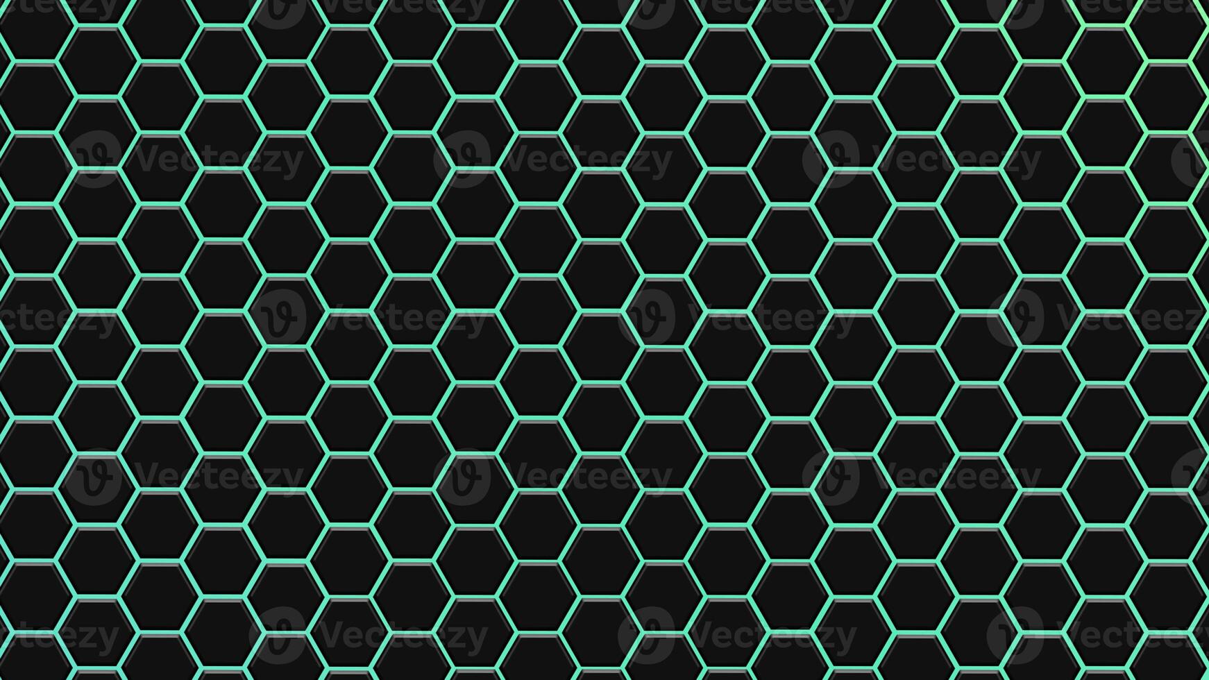 Hexagonal background for design. photo