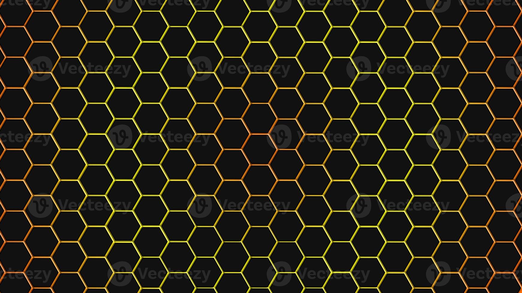 Hexagonal background for design. photo