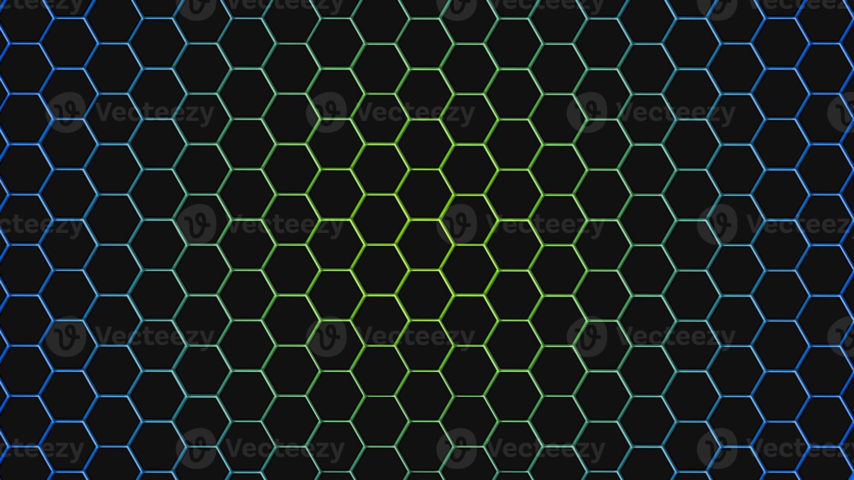 Hexagonal background for design. photo