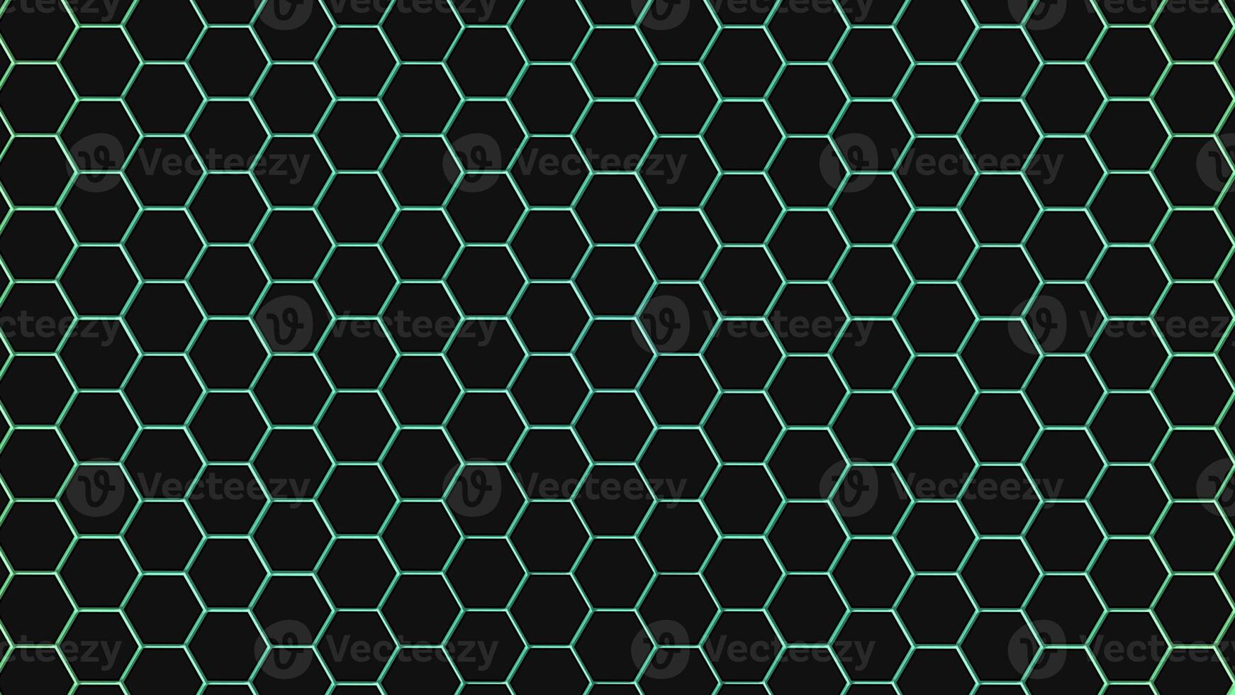 Hexagonal background for design. photo
