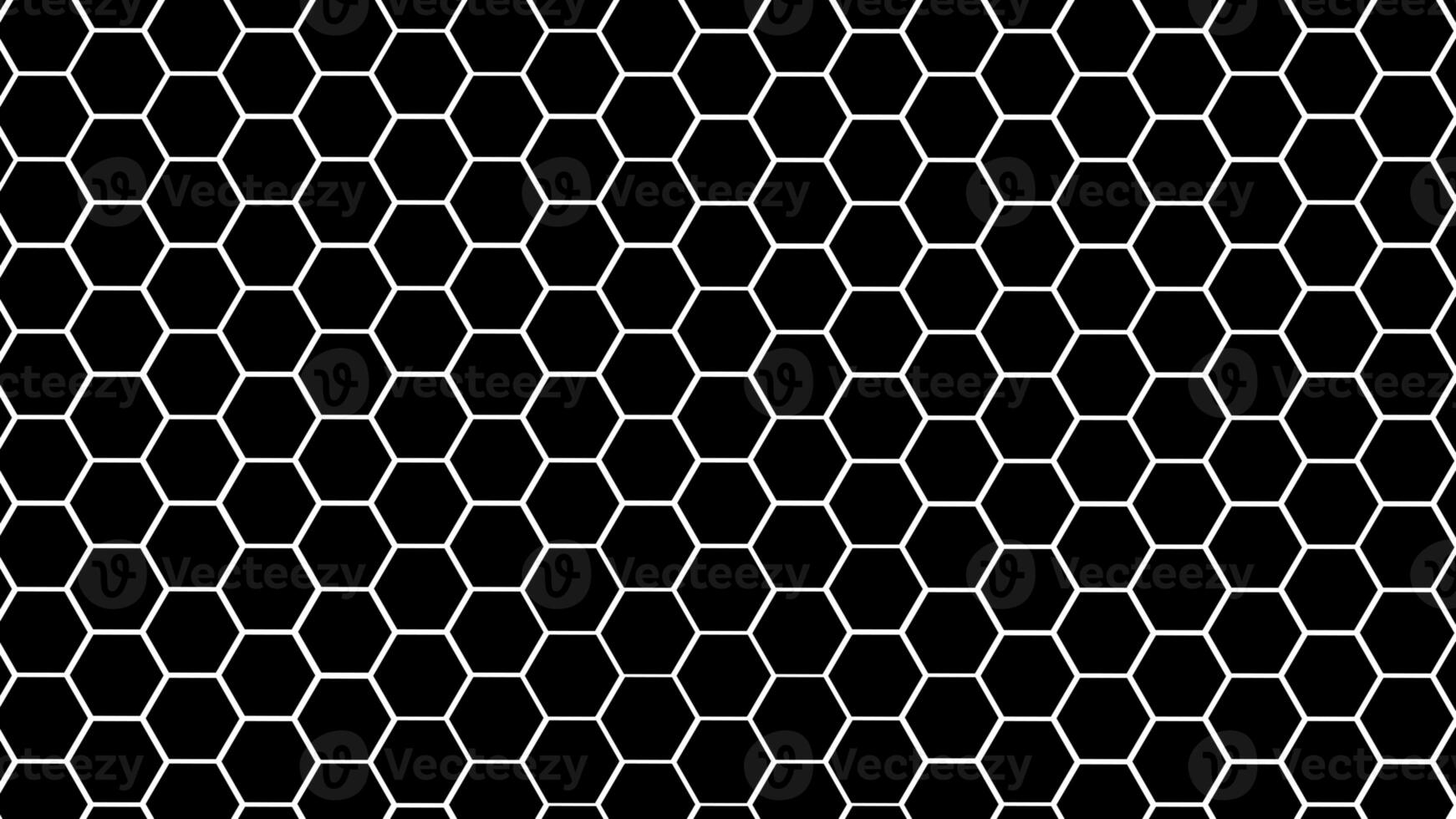 Hexagonal background for design. photo