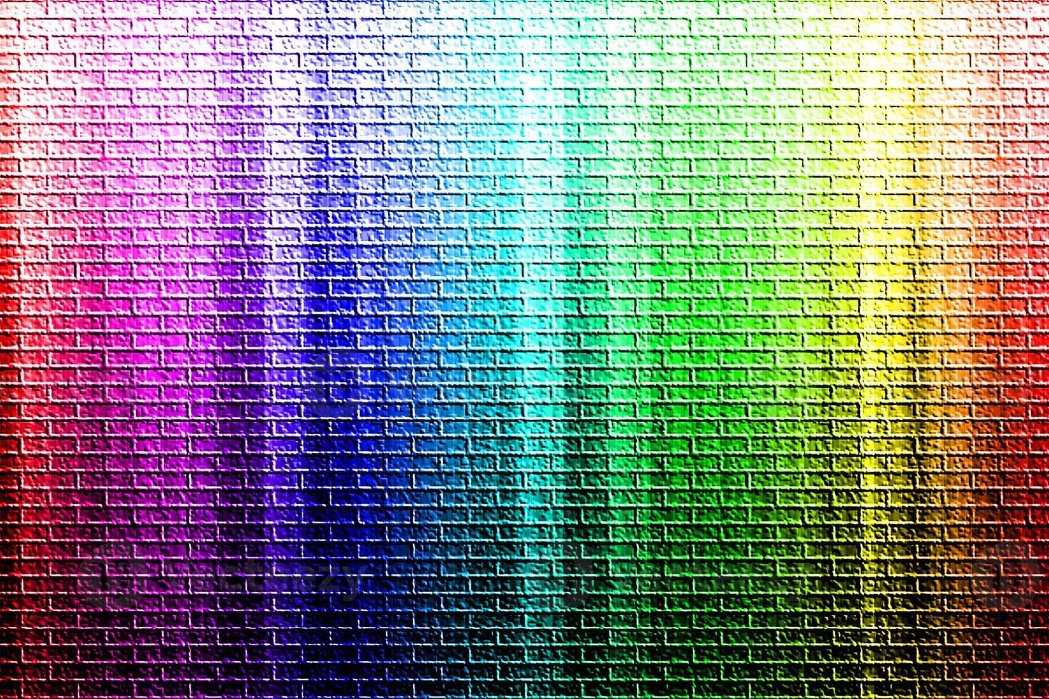 Rainbow colors gradient abstract background. photo