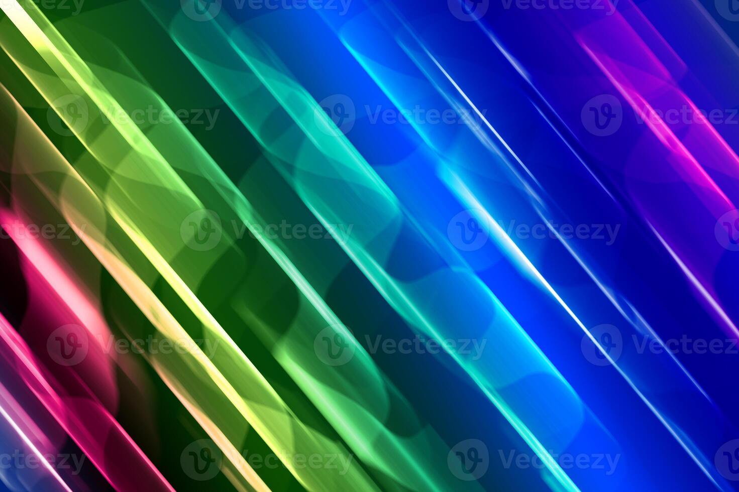 Rainbow gradient abstract background. photo