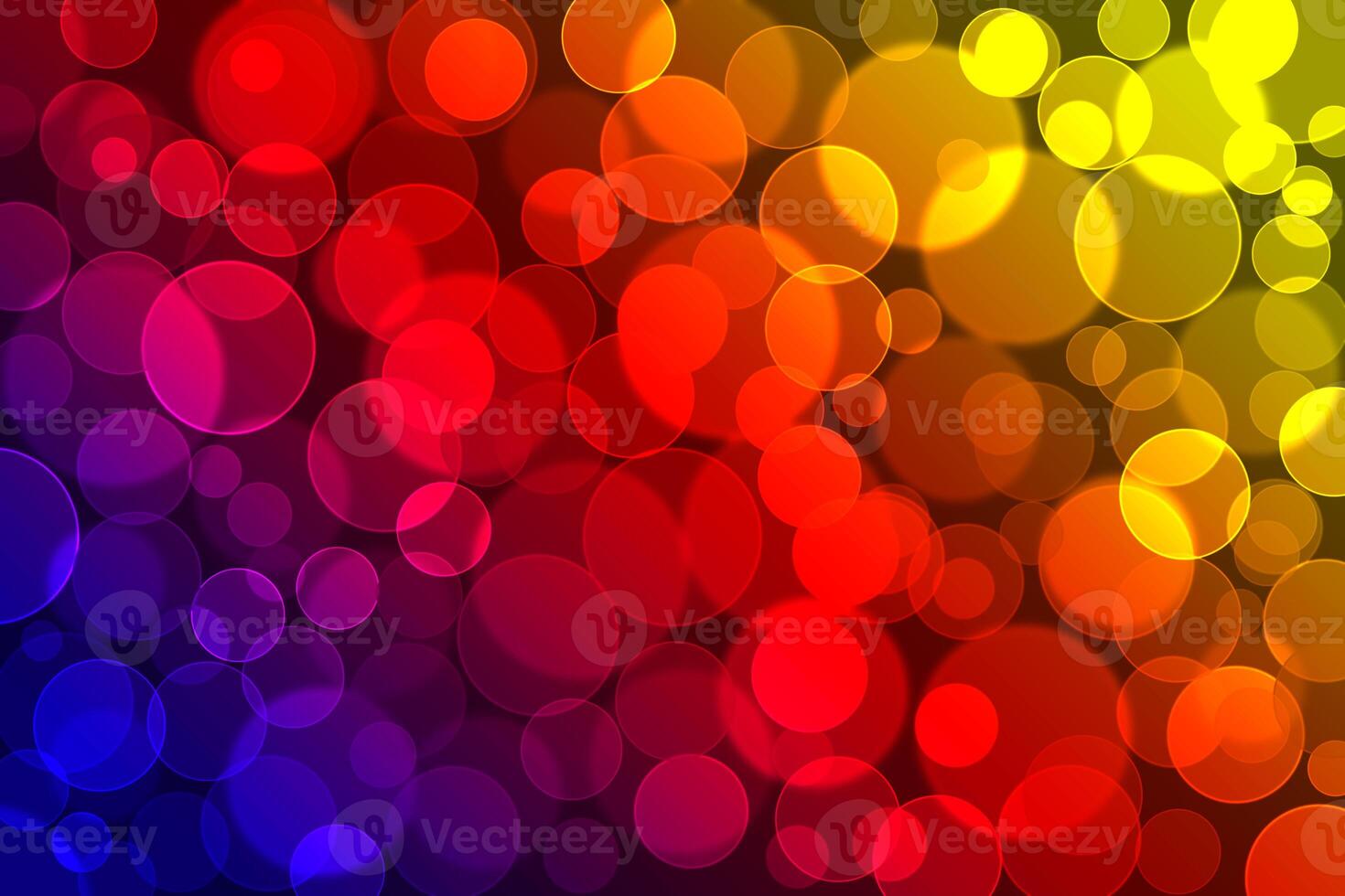 Lights bokeh. Abstract background for design. Rainbow. photo