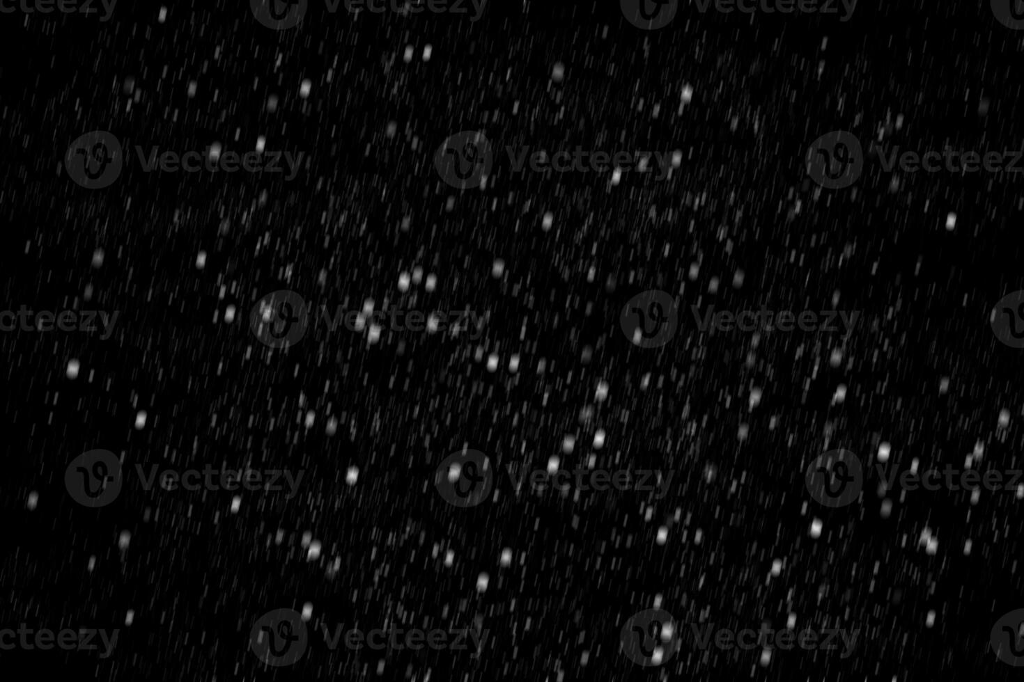 White snow on a black background texture. photo