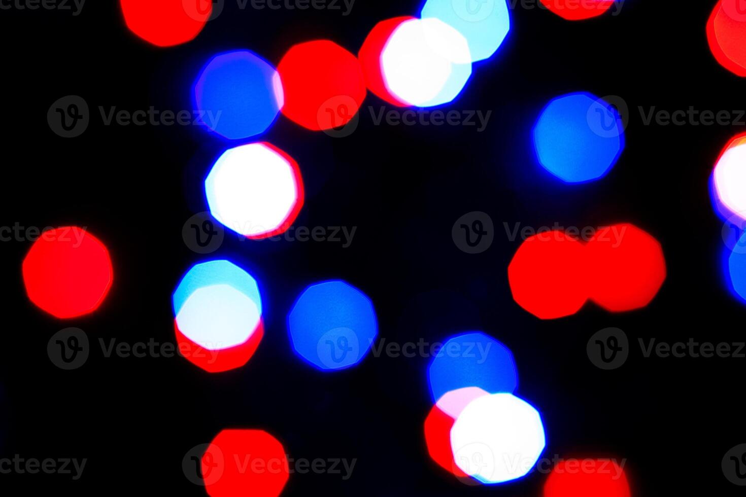 Lights bokeh. Abstract Christmas background for design. photo