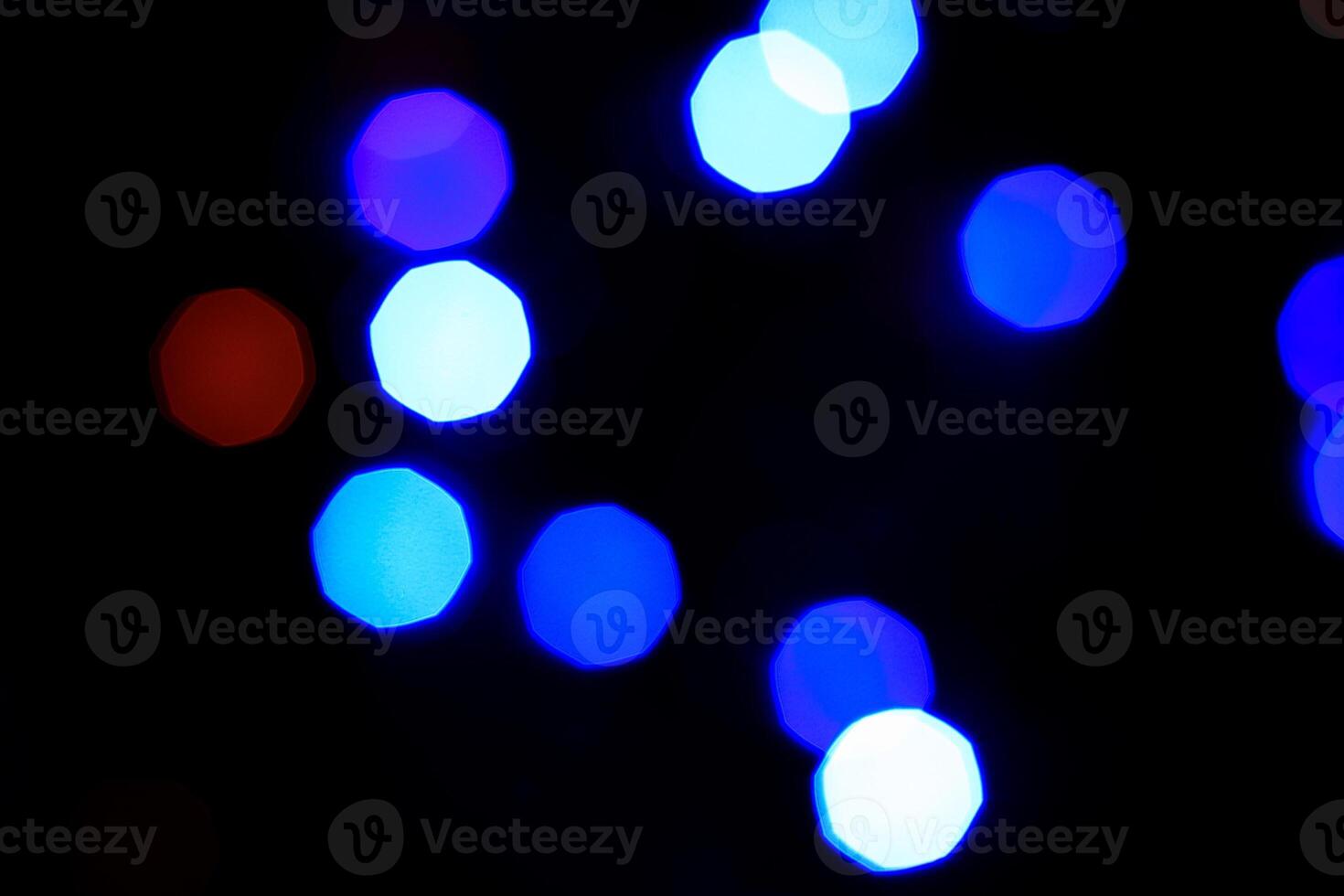 Lights bokeh. Abstract Christmas background for design. photo