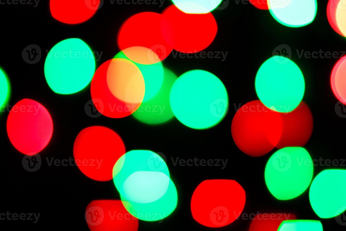 Lights bokeh. Abstract Christmas background for design. photo