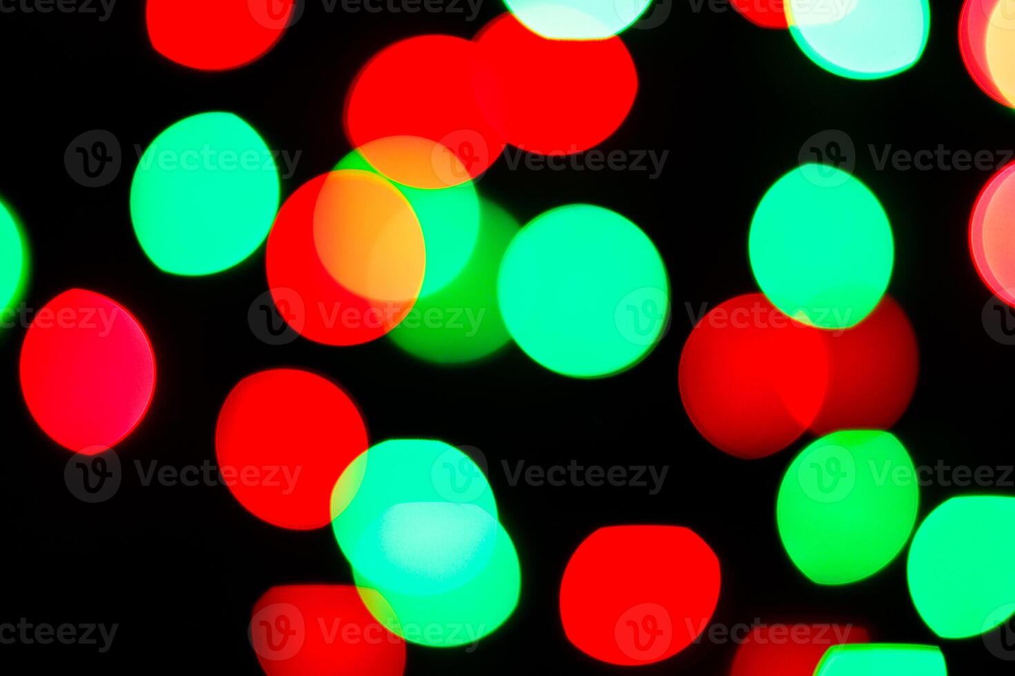 Lights bokeh. Abstract Christmas background for design. photo