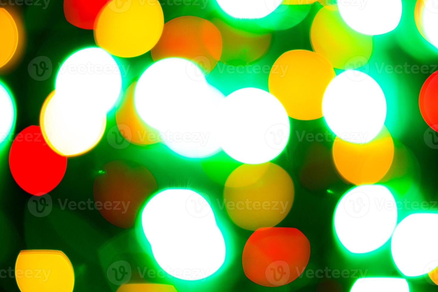 Lights bokeh. Abstract Christmas background for design. photo