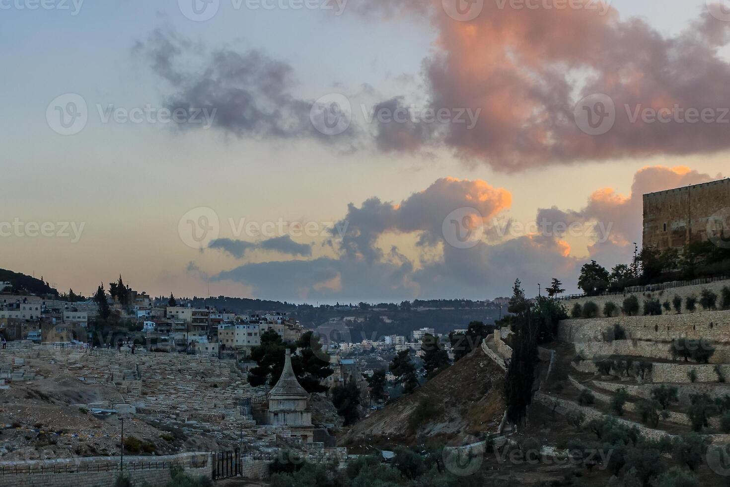 Old city at Jurasalem, Israel. photo
