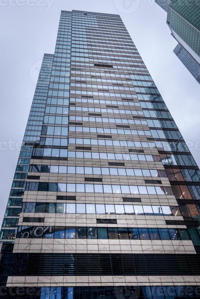 Moscow city. Skyscrapers of international business Russian Center photo