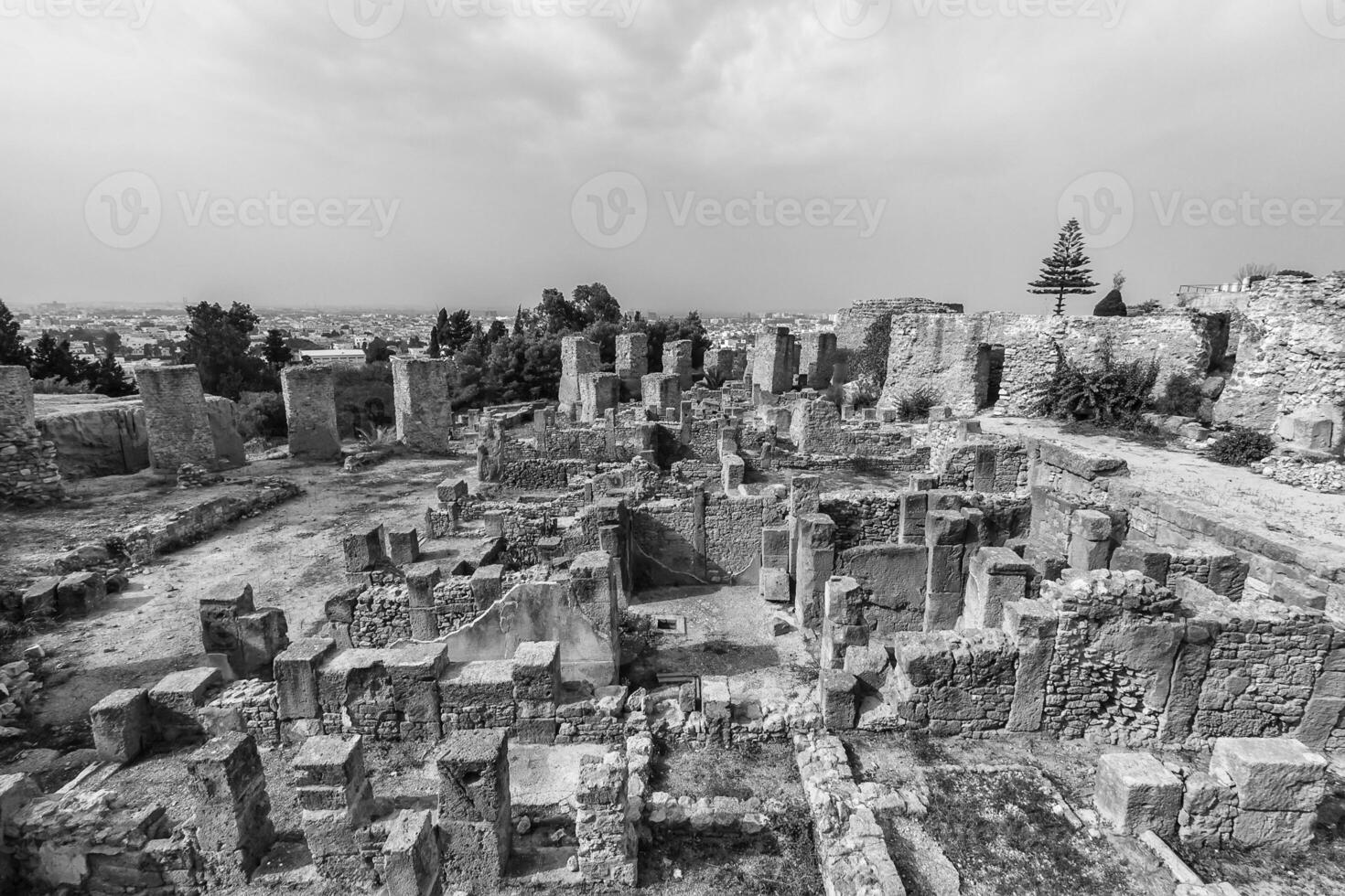Ancient ruins of Carthage. photo