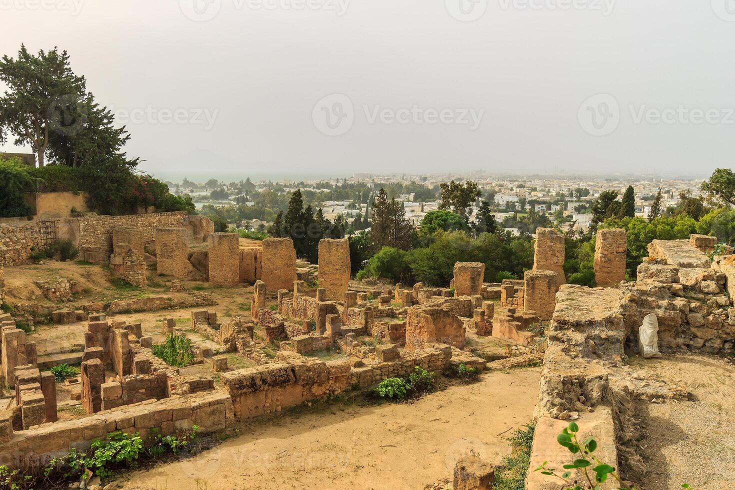 Ancient ruins of Carthage photo