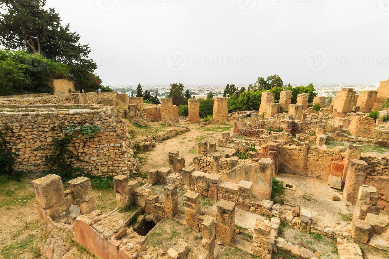 Ancient ruins of Carthage photo