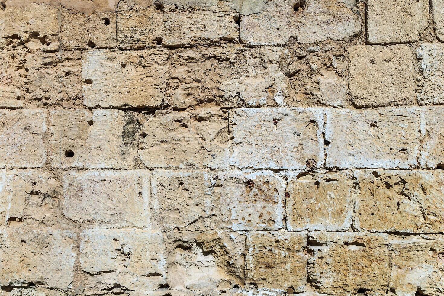 Background of ancient brick wall. photo