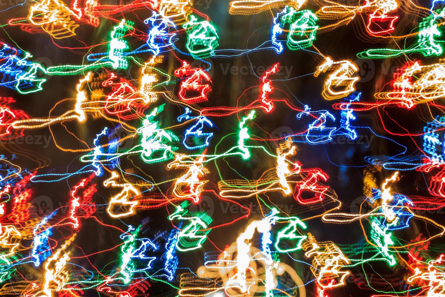 abstract colorful lights background photo