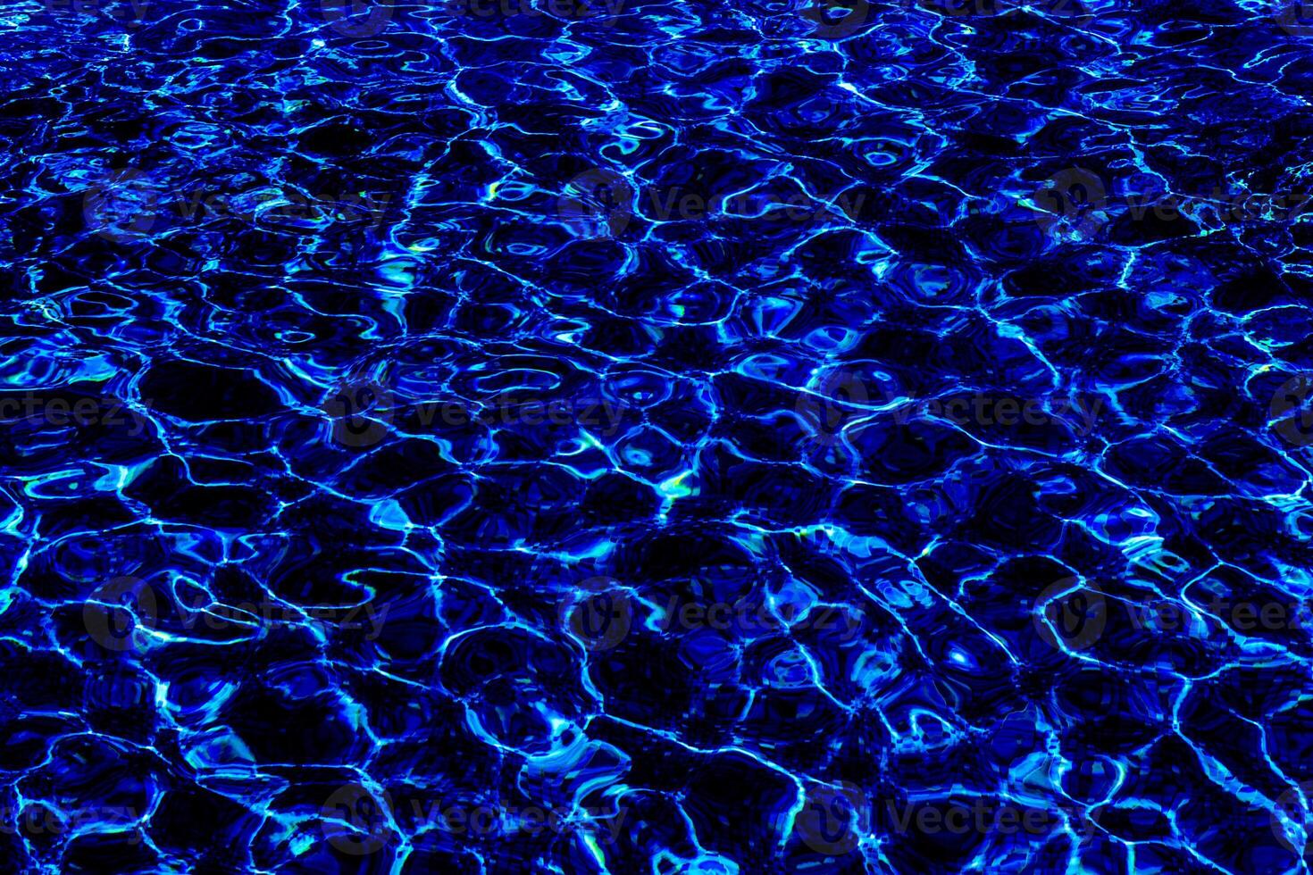 Texture of water in swimming pool. photo