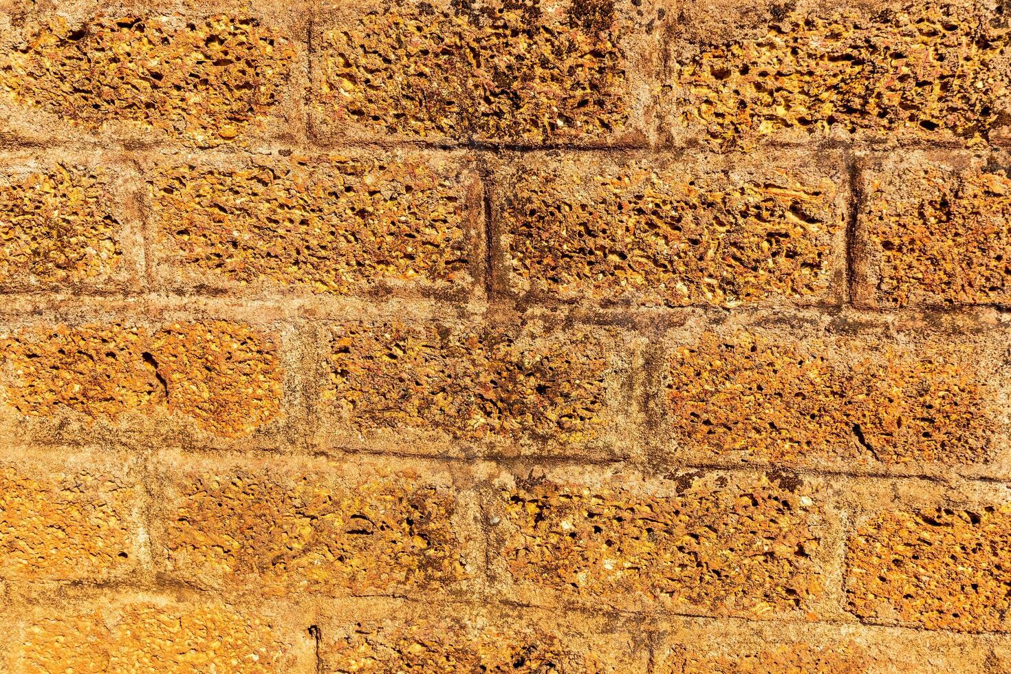 Background of old stone brick wall. photo