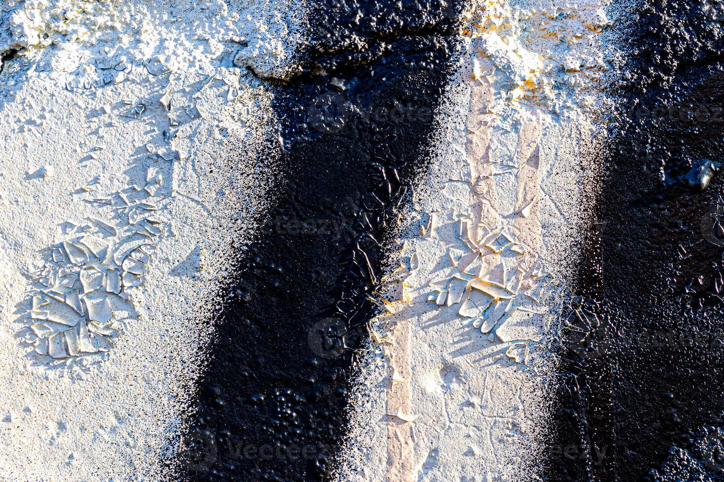 Fragment of colored graffiti painted on a wall. Abstract backdrop for design. photo