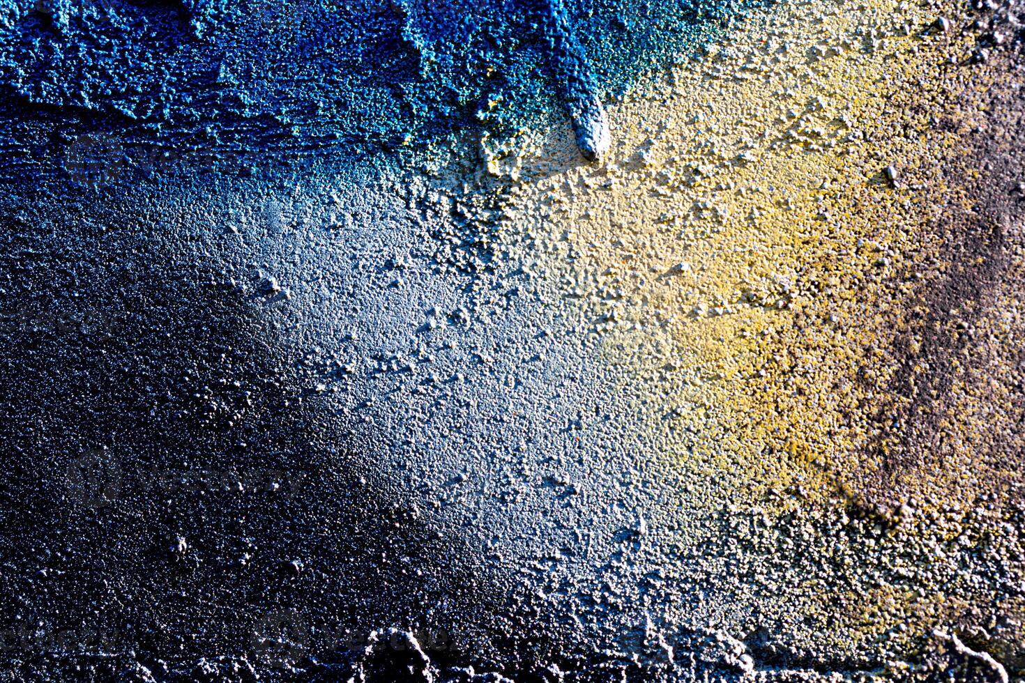 Fragment of colored graffiti painted on a wall. Abstract backdrop for design. photo
