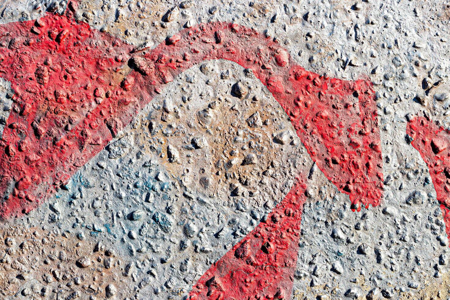Fragment of colored graffiti painted on a concrete wall. Abstract background for design. photo