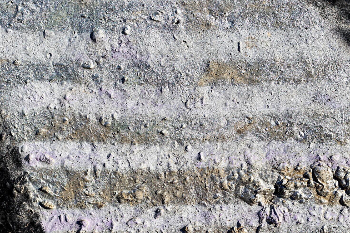 Fragment of colored graffiti painted on a concrete wall. Abstract background for design. photo