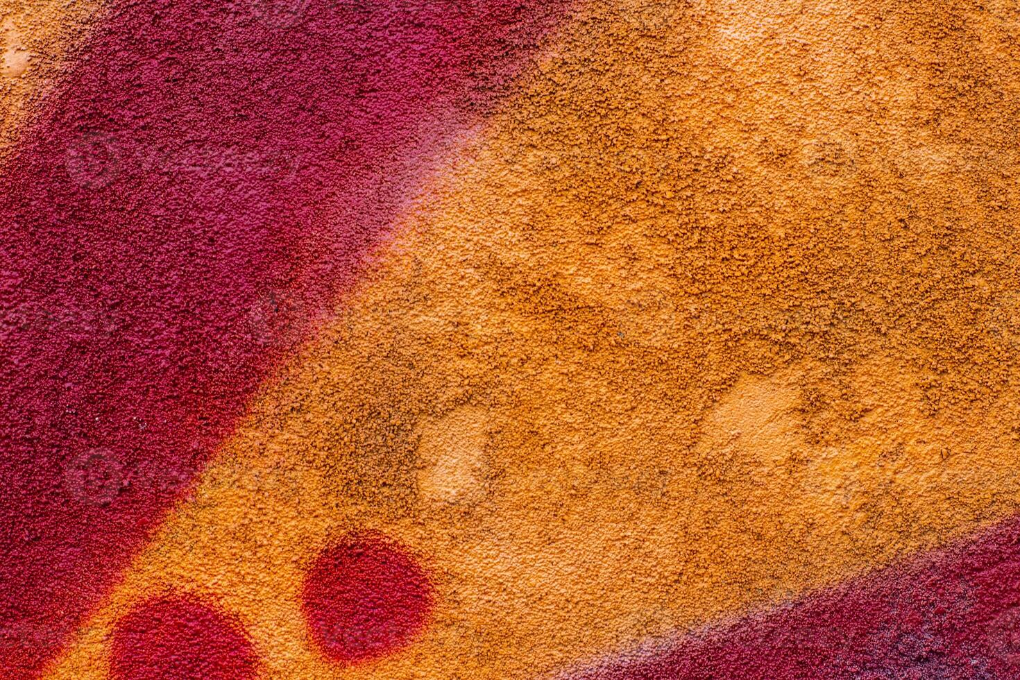 Graffiti painted on a concrete wall texture. photo