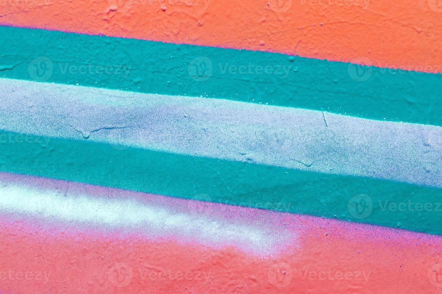 Graffiti painted on a brick wall texture. photo