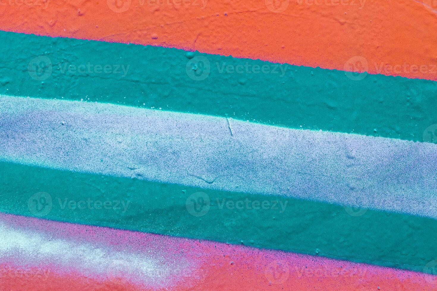 Graffiti painted on a brick wall texture. photo