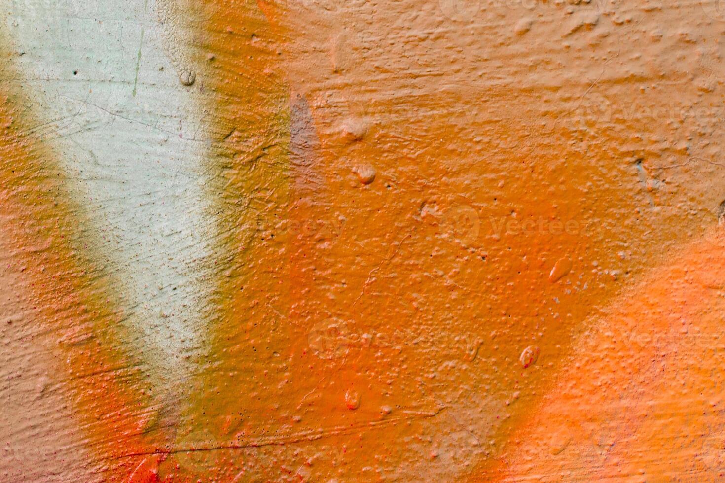 Graffiti painted on a concrete wall texture. photo