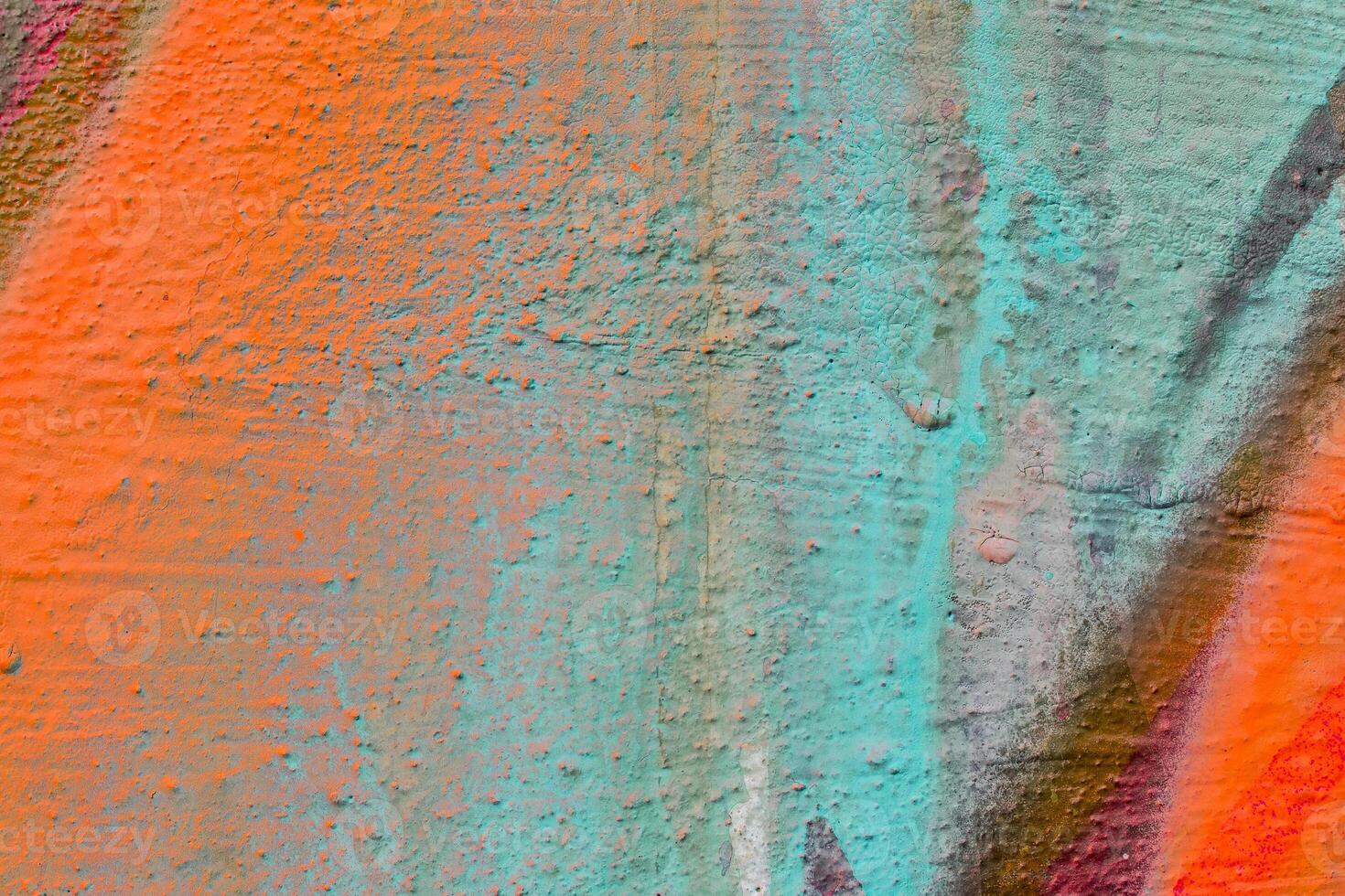 Graffiti painted on a concrete wall texture. photo