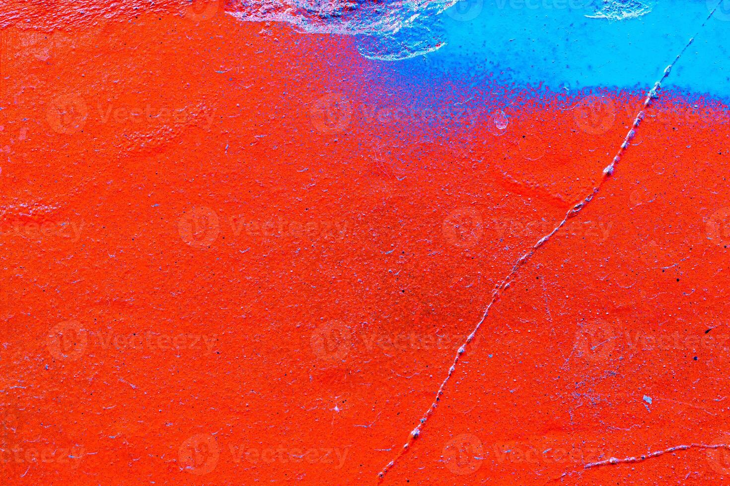 Fragment of colored graffiti painted on a wall. Bright abstract background. photo