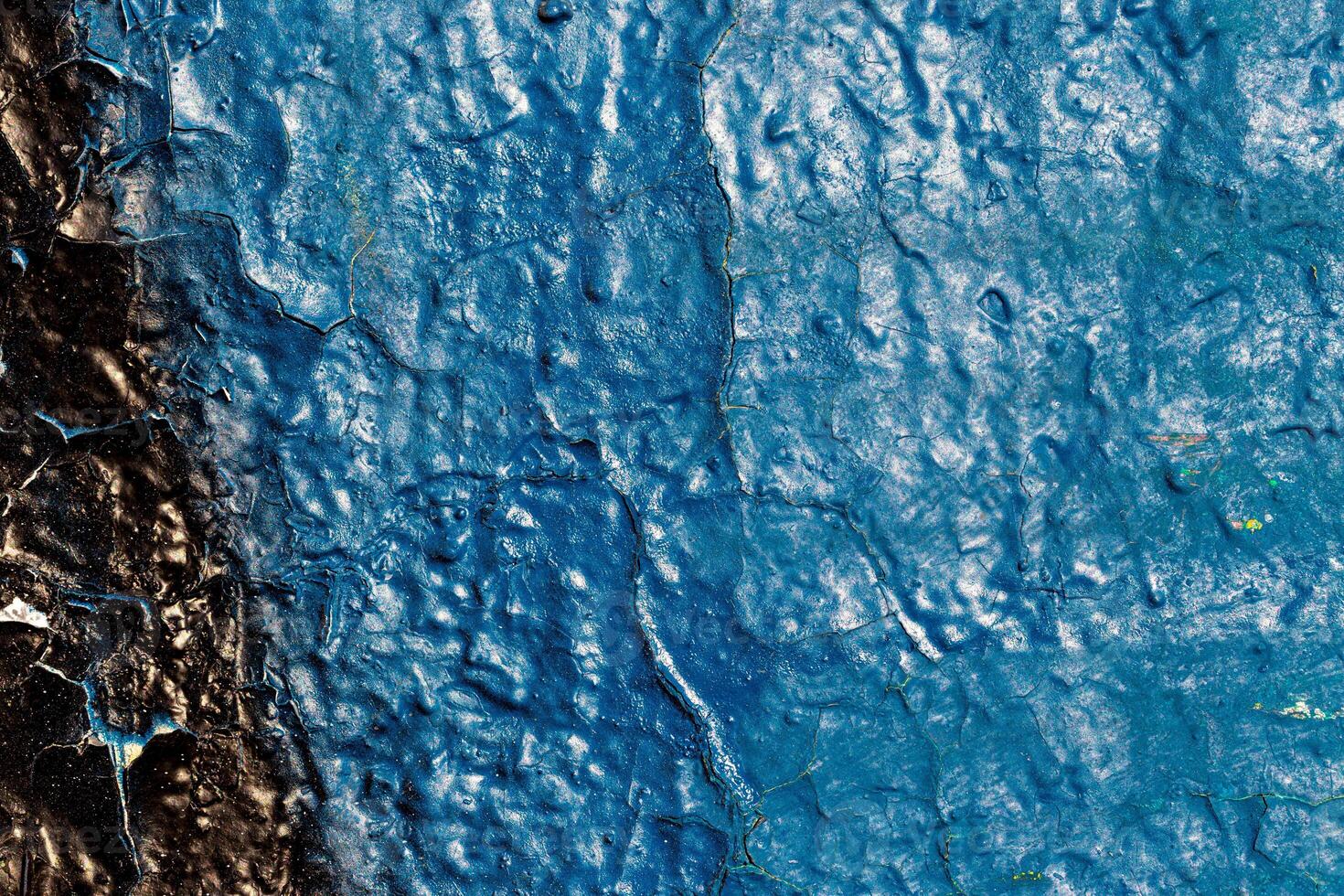 Fragment of colored graffiti painted on a wall. Bright abstract background. photo