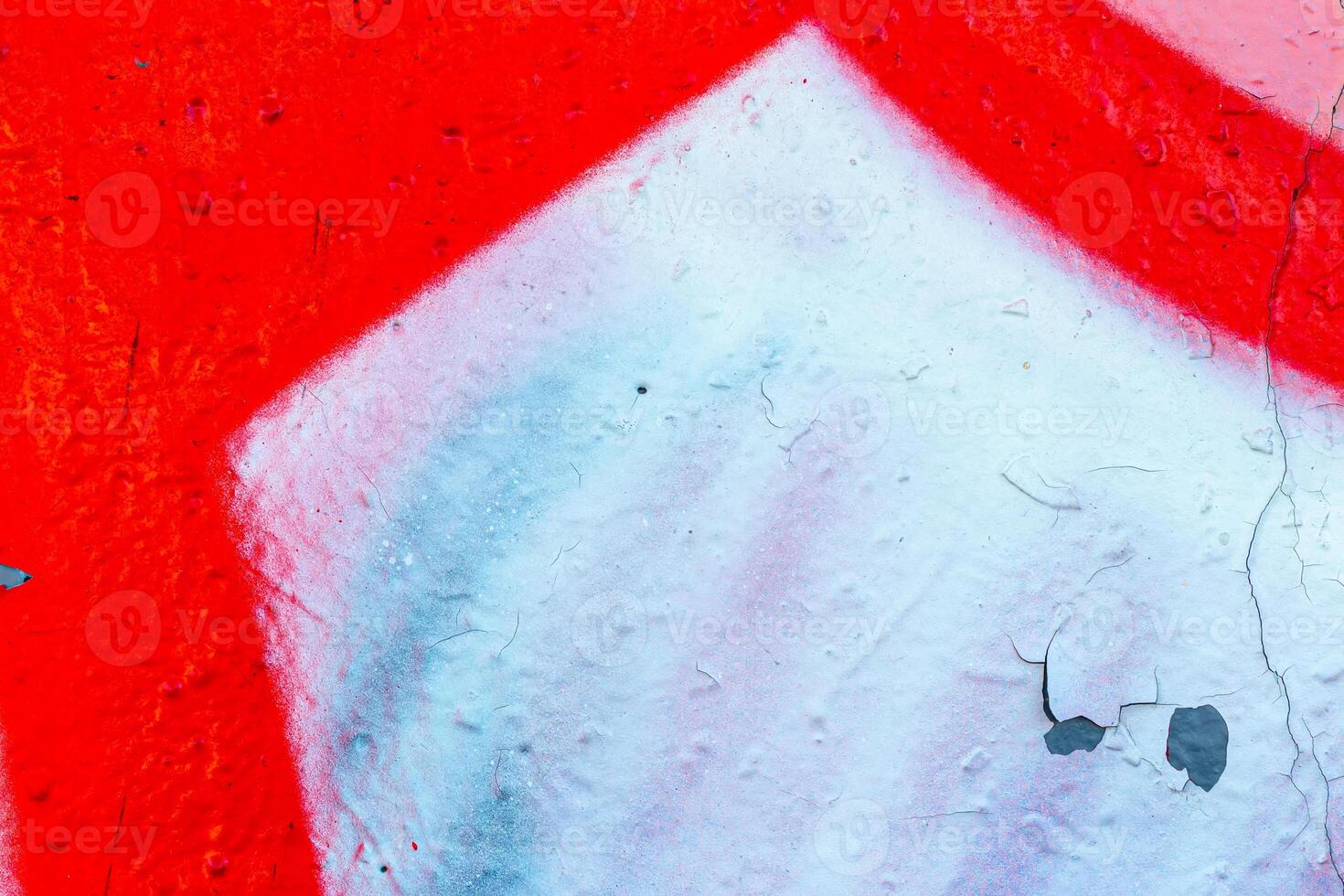 Fragment of colored graffiti painted on a wall. Bright abstract background. photo
