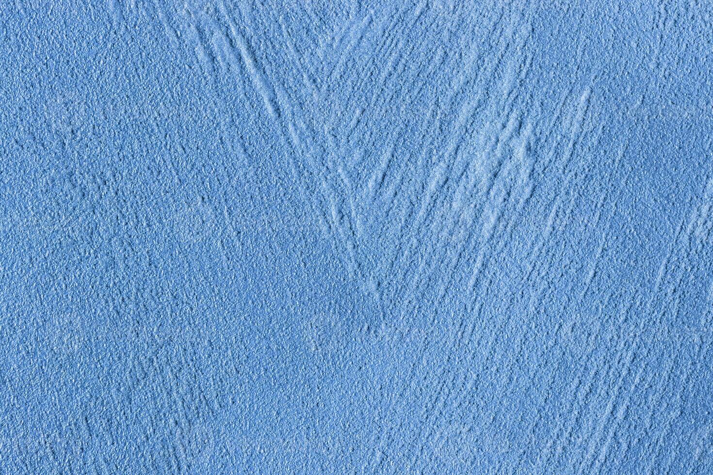 Texture of blue decorative plaster or stucco or concrete. Abstract background for design. photo