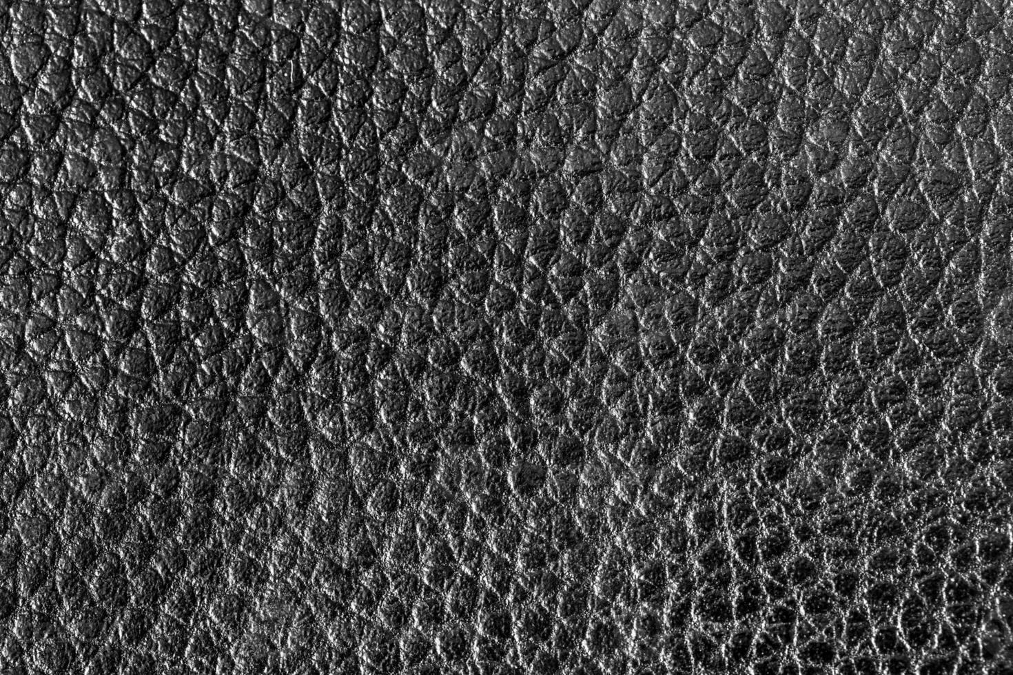 Black leather texture. Abstract background for design. photo