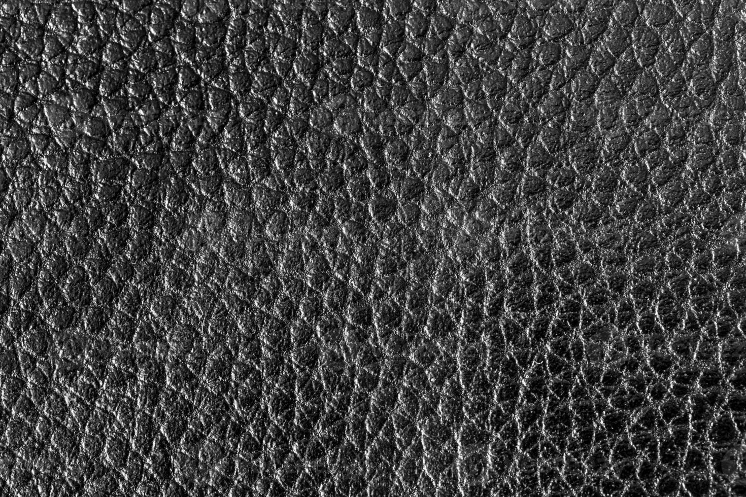 Black leather texture. Abstract background for design. photo