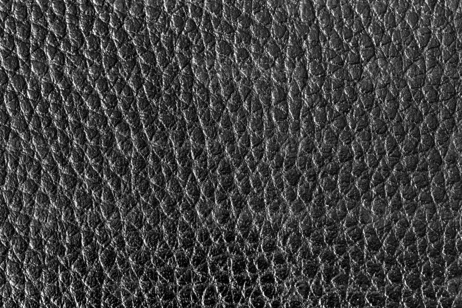 Black leather texture. Abstract background for design. photo