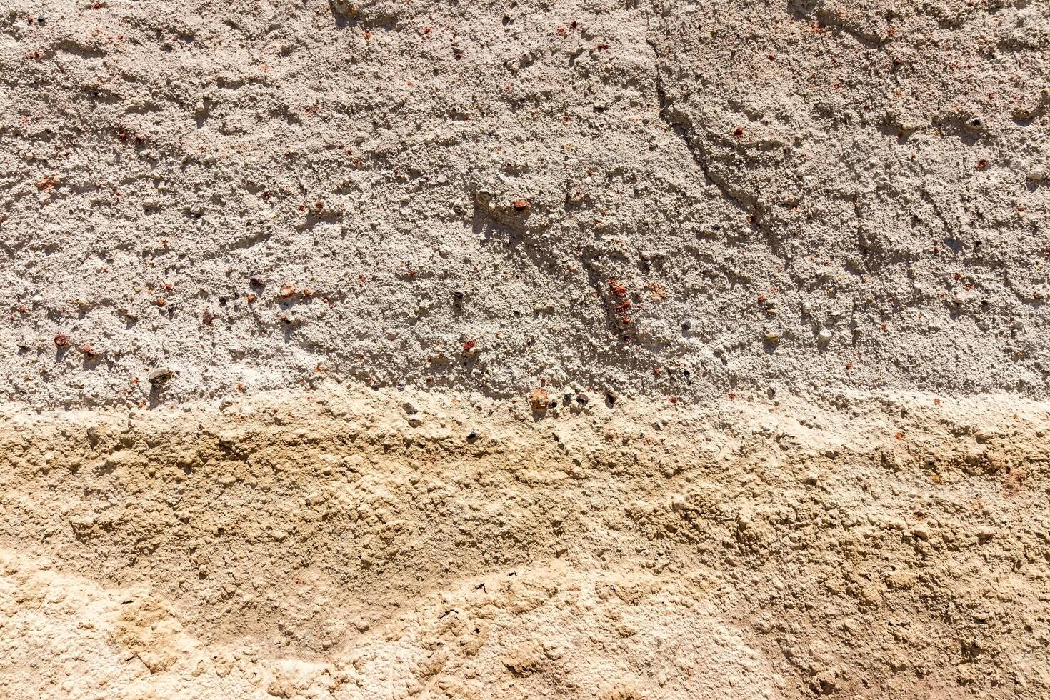 Texture of a yellow stone rock. photo
