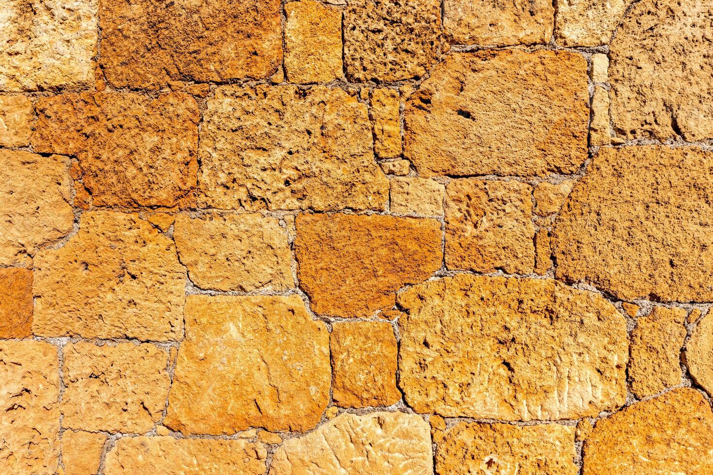 Background of old stone brick wall. photo