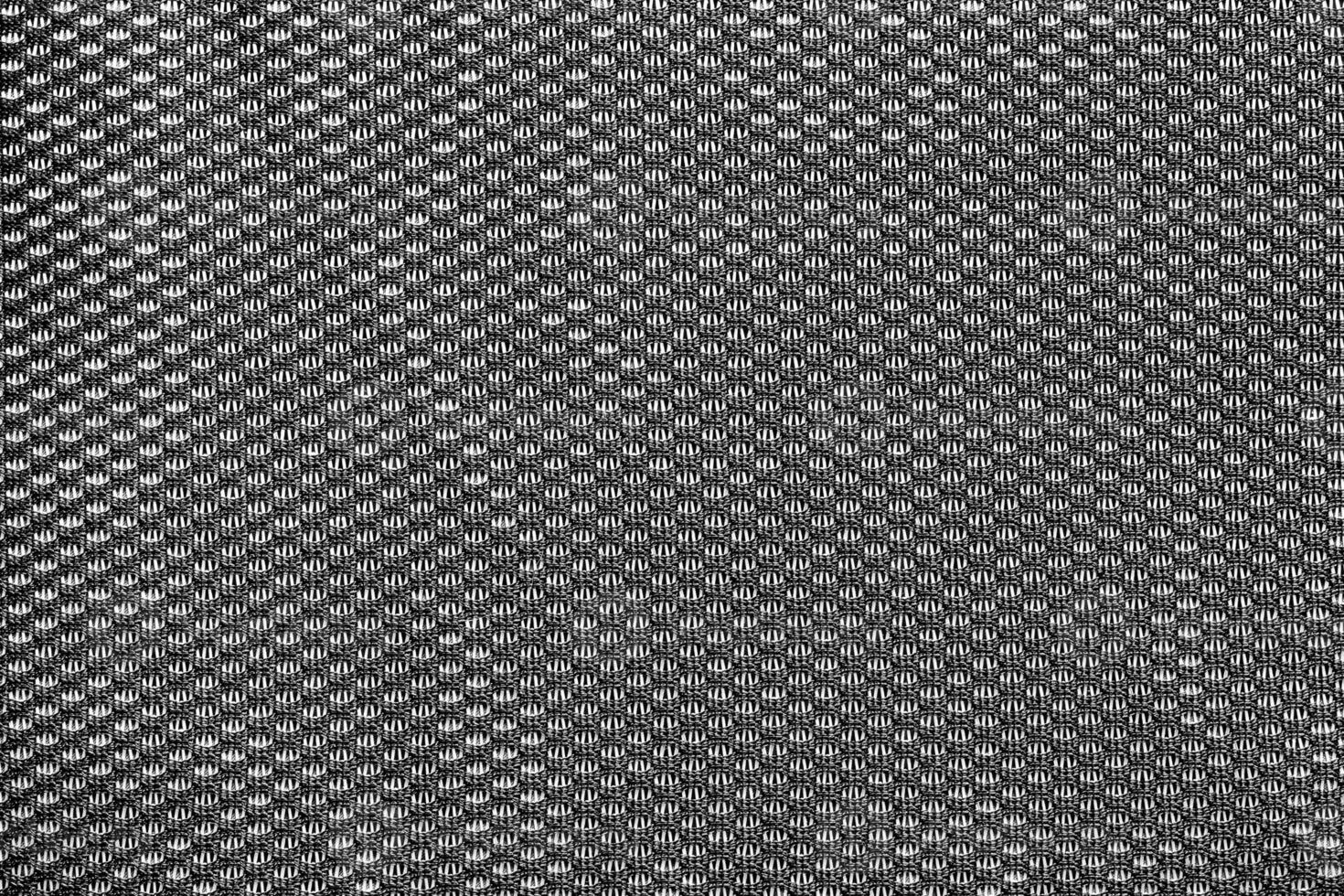 Black and white mesh texture. Abstract background. photo