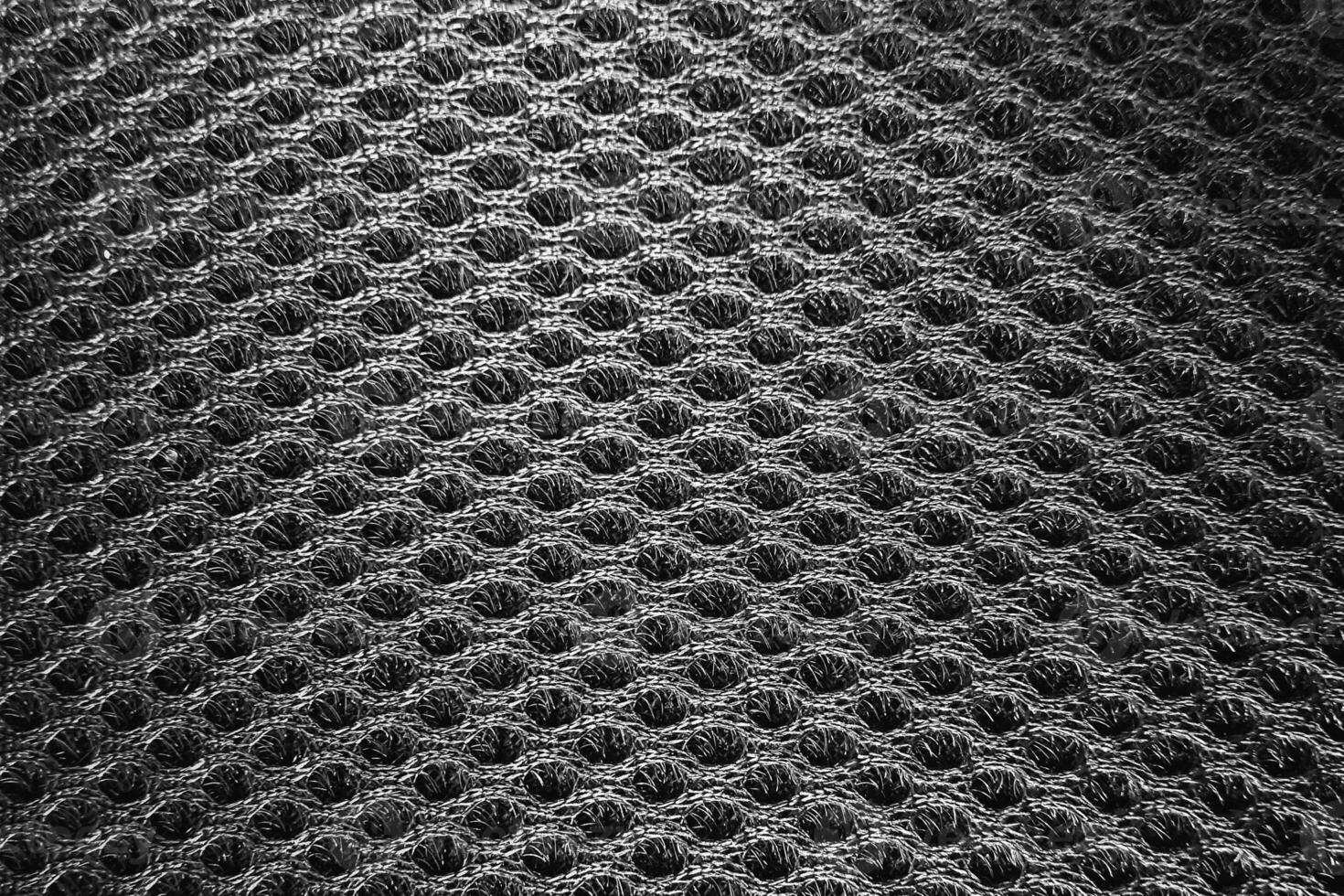 Texture of monochrome linen cloth. photo