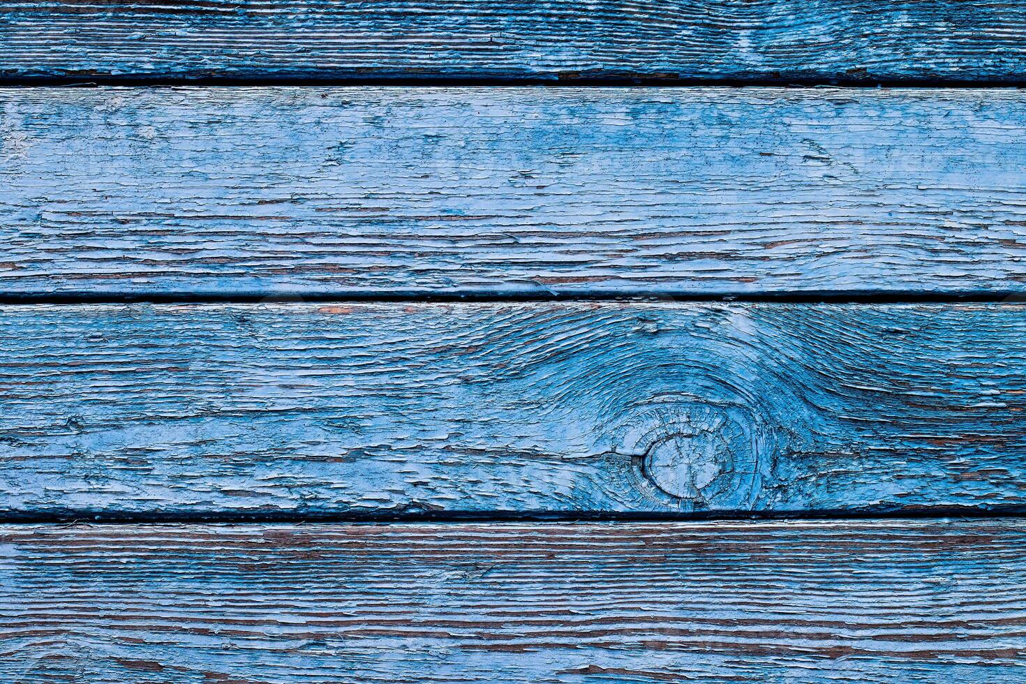 Texture of a blue board. Abstract background. photo